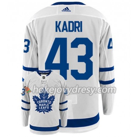 Pánské Hokejový Dres Toronto Maple Leafs NAZEM KADRI 43 Adidas Bílá Authentic